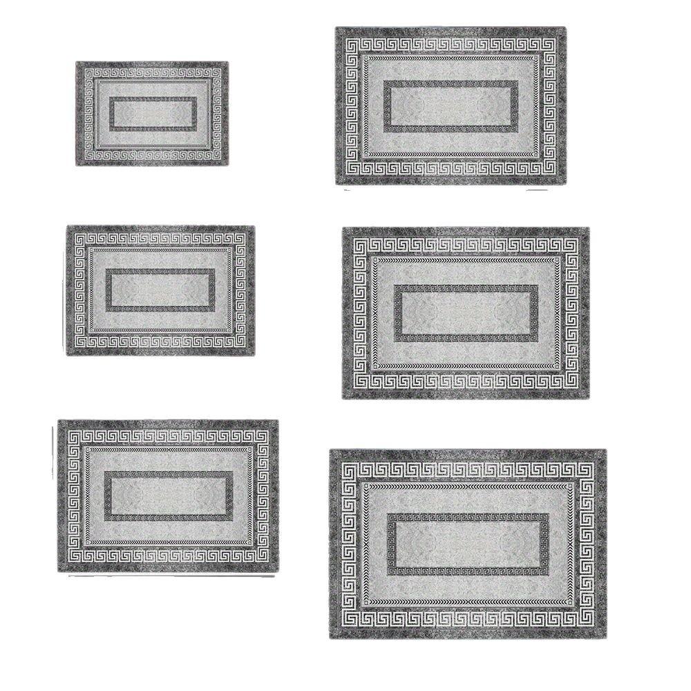 Koberec do obývacího pokoje Domácí koberec do ložnice Geometrický koberec Liniový Odolný proti nečistotám Podložka pod pohovku proti sklouzávání