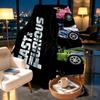 Fast & Furious Print Blanket - Soft & Comfortable, for Bedroom, Travel, Sofa, Home Decoration - Birthday Christmas Gift for Friend