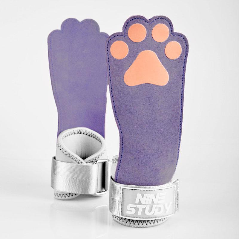 Women's Cowhide Deadlift & Pull-up Grip Straps Gloves