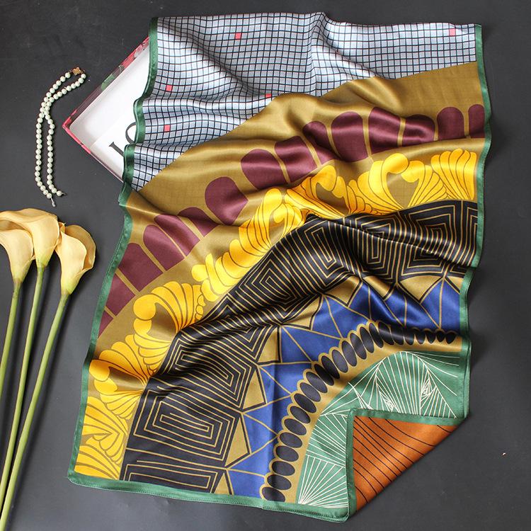 Unique bargain bargains, multiple colors available, mulberry silk silk pure crepe satin long scarves, scarves, silk scarves shawls, ladies' special