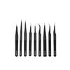 Tweezers Stainless Steel Handmade DIY Pointed Mouth Clip Eyelid Art Nail Art Hand Tent False Eyelash Tweezers Anti Static