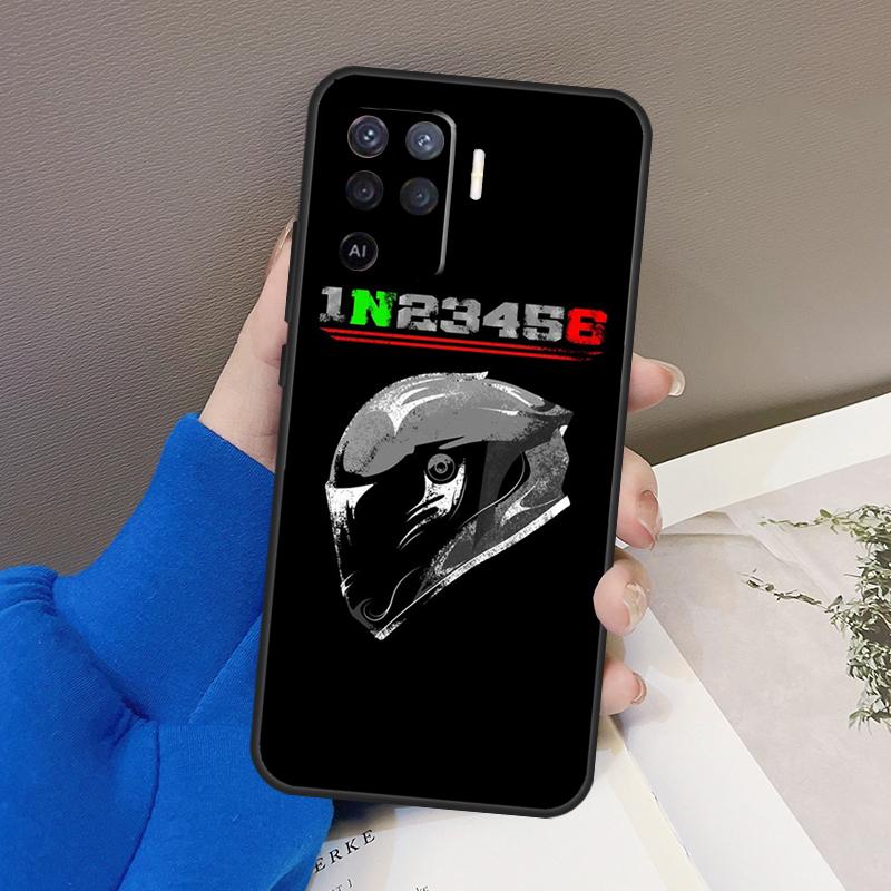 1N23456 Etui motocyklowe na OPPO A5 A9 A31 A53 2020 A53S A1K A15 A16 A52 A72 A92 A83 A91 A54 A74 A94 Coque