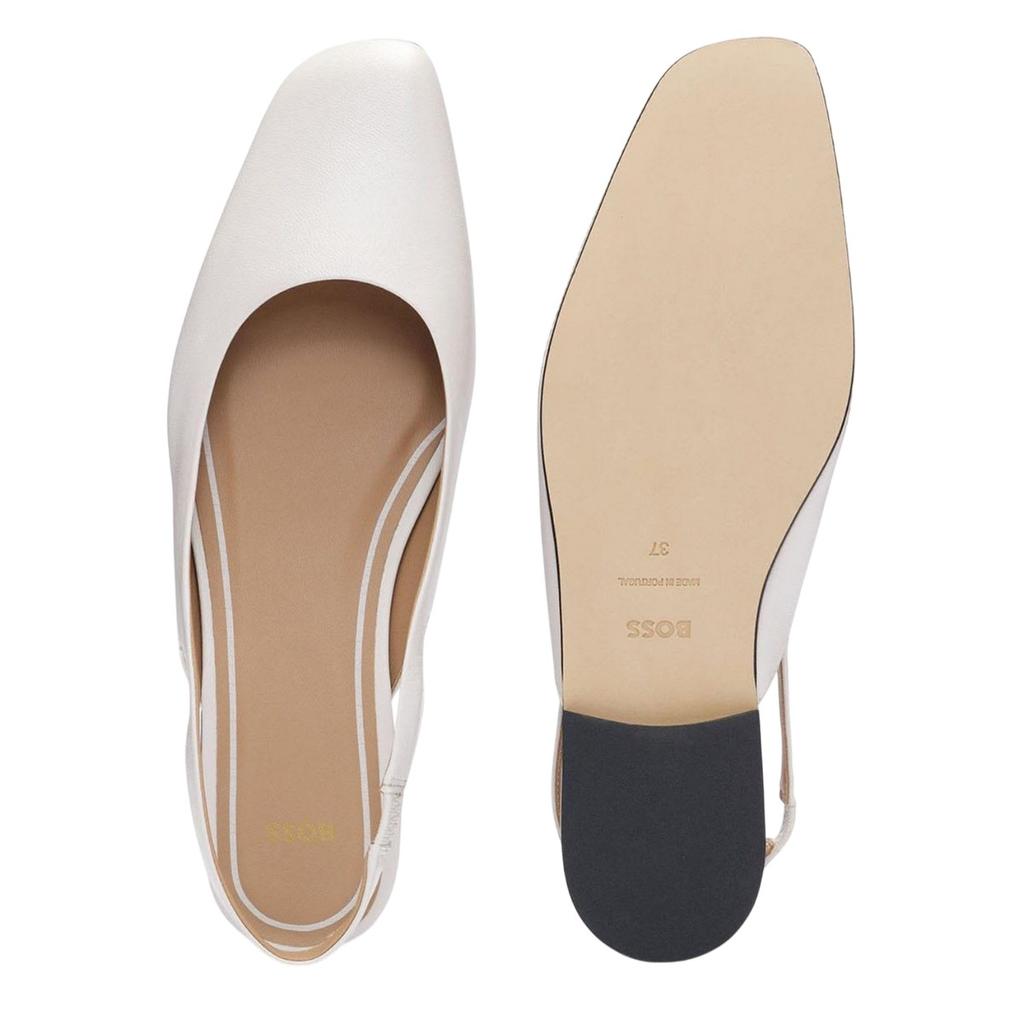 Boss Womens/Ladies Leather Ballet Flats