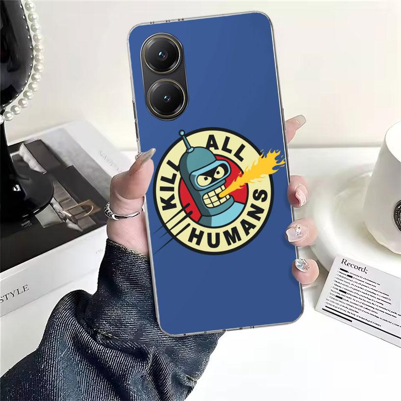 Futurama Planet Express Soft Phone Case For Xiaomi Redmi 15C 15 13C 13 Poco X5 X6 X7 F7 Ultra M7 12C 12 10 10C 9C 9A 9T 9 Fundas