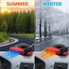Car Heater, 2 in 1 Fast Heater with Heating and Cooling Function, Defogger Defogger, 12V, 150W, 3 Socket Cigarette Lighter