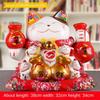 15 inch Keramische Gelukskat Japanse Maneki Neko Huisdecoratie Ornament Gelukskat Spaarpot Spaarvarken Beeldje Feng Shui Decor
