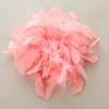 Faux Feather Fabric Corsage Large Lapel Pin Chic 16cm Flower Brooch  Mother's Day