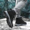 Men's Snow Boots Fashion Casual Shoes Durable Slip-resistant High-top for Outdoor Walking Running Hiking in Autumn And Winter