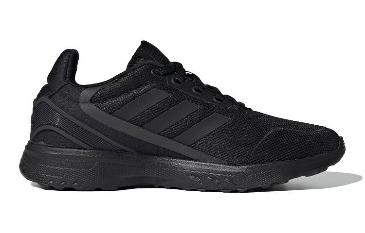 adidas Neo Nebula Ted Slip Resistant Cushioning Abrasion Resistant Low Top Kids' Running Shoes Black Kids' EH2543