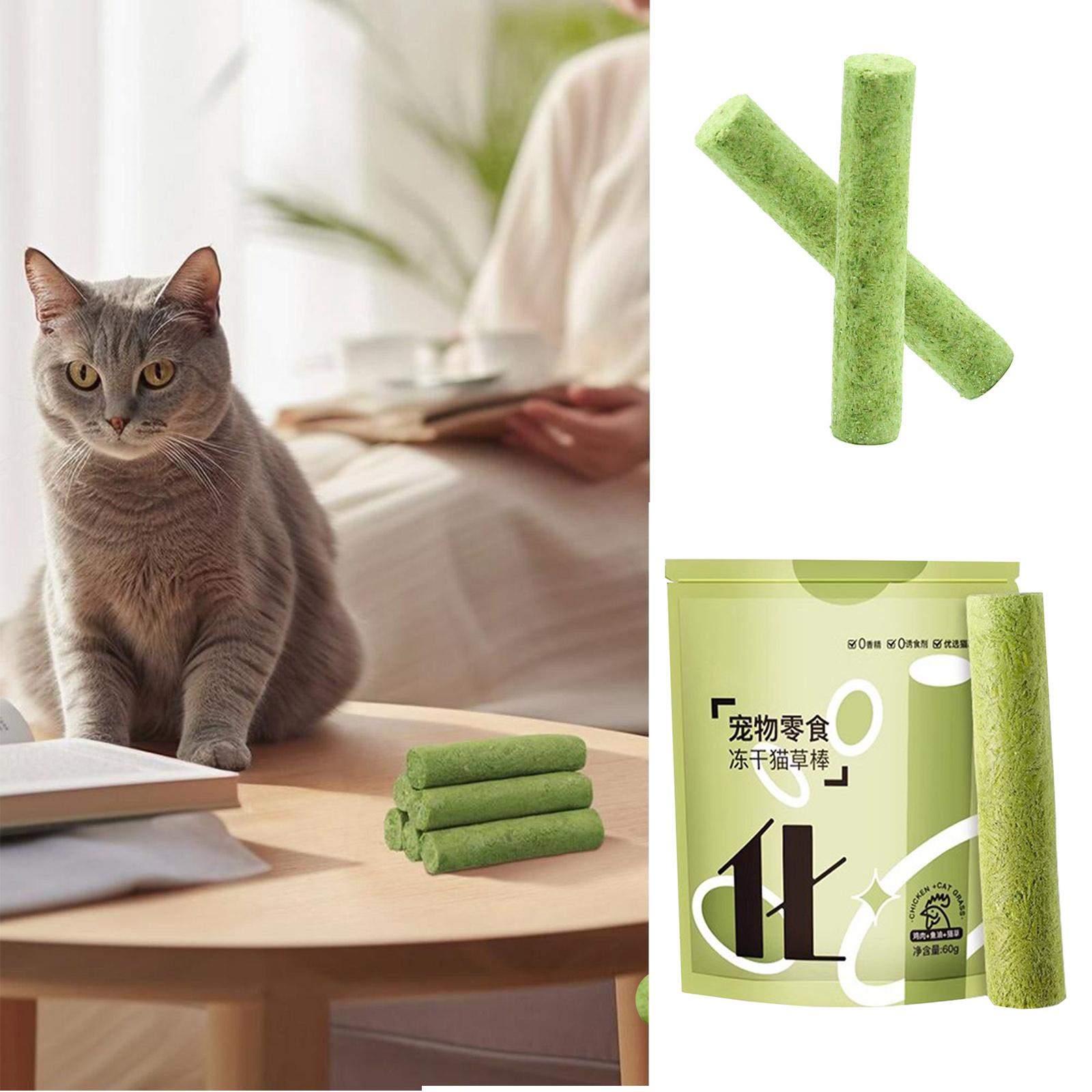 

Паличка з сухої трави, Кулька для видалення шерсті, Ніжні ласощі для догляду, Паличка-гризун для трави, Видалення шерсті One Size білий