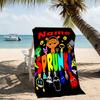 Customizable personalized beach towels Game Sprunki themed designs.Suitable for the beach, yoga, sports;ideal as beach accessories