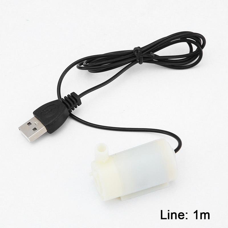 Bürstenlose Wasserpumpe DC 6V Wasserpumpe USB Tauchpumpe Wasserdicht für Aquarium Brunnen Gartenhaus Wasser Bürstenlose Wasserpumpe DC 6V Wasserpumpe USB Tauchpumpe Wasserdicht für Aquarium Brunnen Gartenhaus Wasser