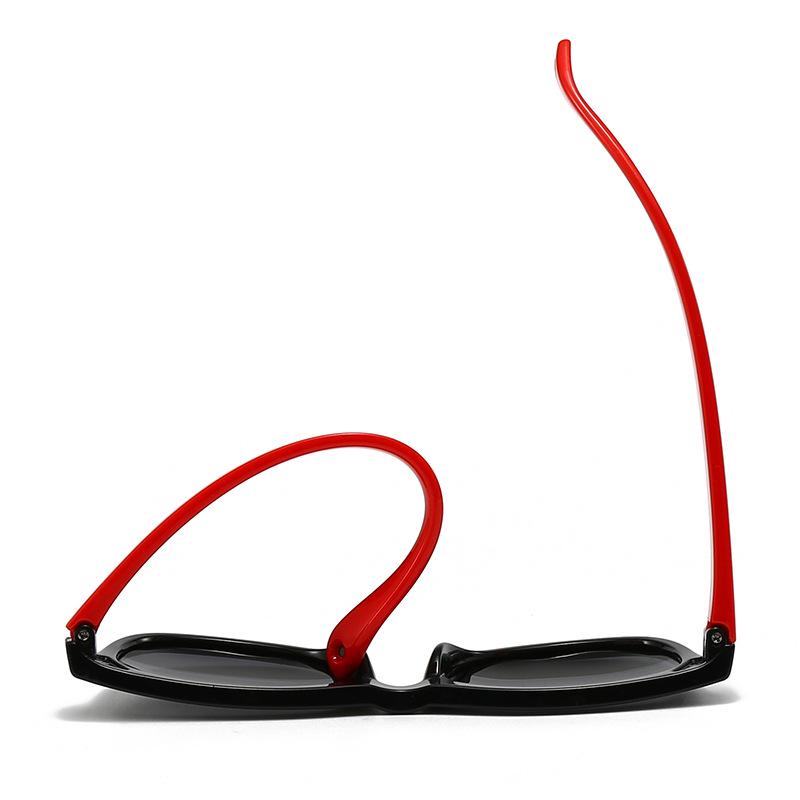 Children's Polarized Silicone Sunglasses - Square Frame UV Protection for Boys & Girls