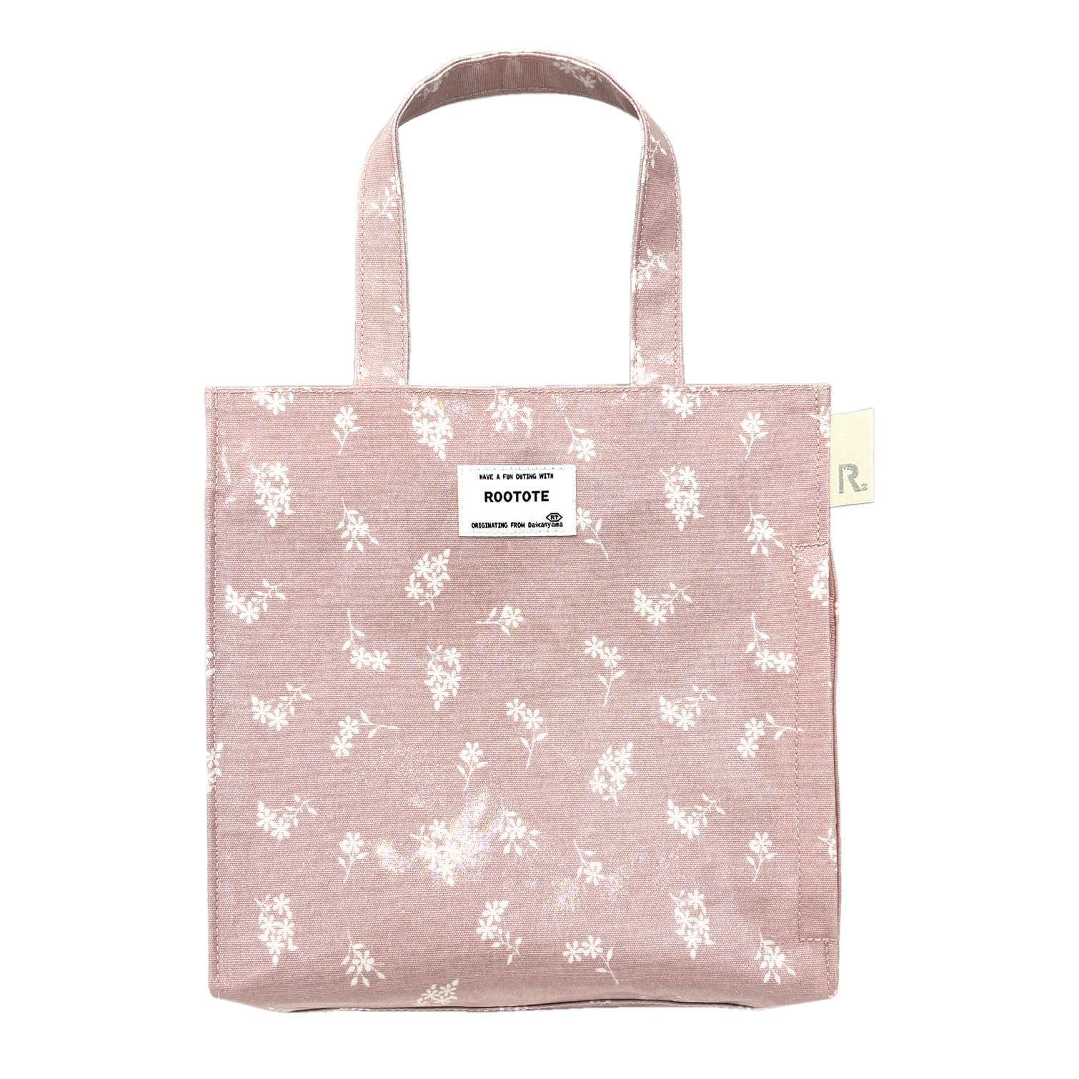 

SQUARE Small Tote Bag Sub Bag Lunch Bag Laminated Front 1021 01 Novana [Rootote] EU.Square.Laminated-P Women s