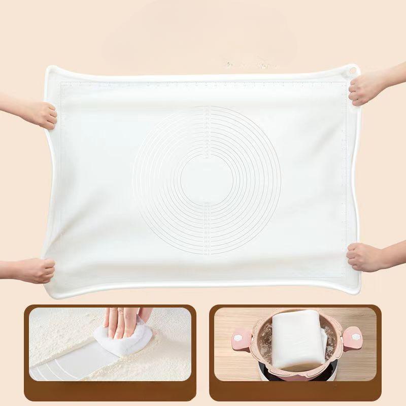 Silicone Baking Mat simple household Thickening Kneading Dough Mat Pizza Cake Dough Maker Kitchen Cooking Grill Gadgets Bakeware