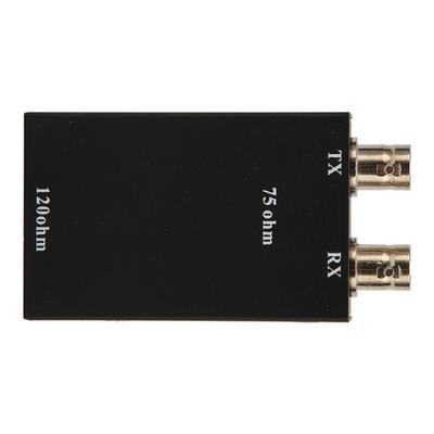 75 Ohm BNC zu 12 Ohm RJ45 Ethernet Adapter Wärmeableitung G.703 Symmetrisch zu Unsymmetrisch Wandler
