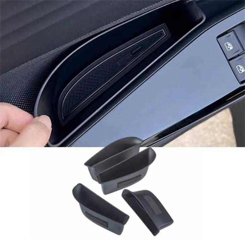 For VW ID.4 ID4 ID 4 CROZZ Car Interior Door Handle Armrest Storage Box Container Organizer Holder Tray Saving Space