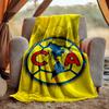 Club Amrica Flannel Blanket Soft Warm All-Season Throw, Design for Camping, Car Travel, Hiking Sofa, Bed, Office Perfect Gift for Parties