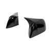 For Tesla Model Y 3 - Car Rearview Side Mirror Cover Sticker Wing Cap Exterior Door Rear View Case Trim Carbon Fiber