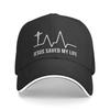 Classic Unisex Jesus Saved My Life Baseball Cap Adult Religious Christian Adjustable Dad Hat for Men Women Sports