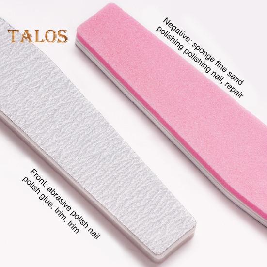 2 Pcs Nail Buffers Thick Pedicure No Harm Versatile Emery Boards Nail Files Nail Salon Stuff