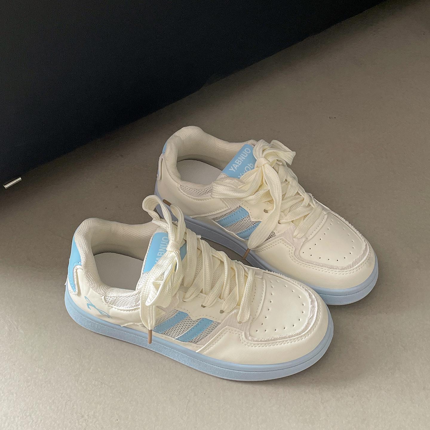 

Internet celebrity explosion versatile with skirt platform white shoes women s 2025 new summer heightening breathable casual shoes 40 бежевый