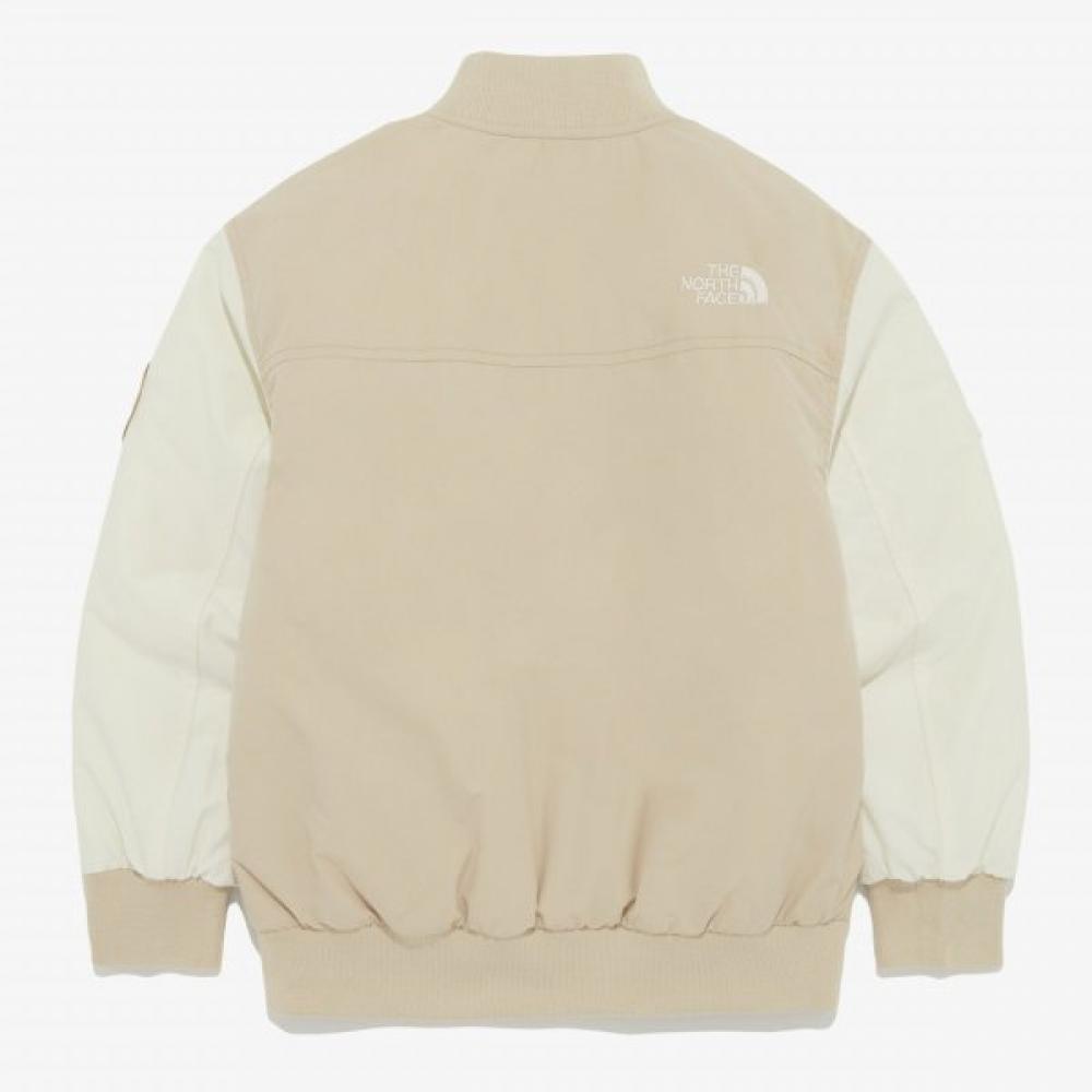 The North Face Kids Varsity Jacket Light Beige Nj3nq55t