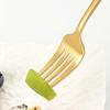 8/16Pcs Stainless Steel Dinner Forks, Gold Tableware Fruit Steak Salad Forks, Suitable For Restaurant Banque Party