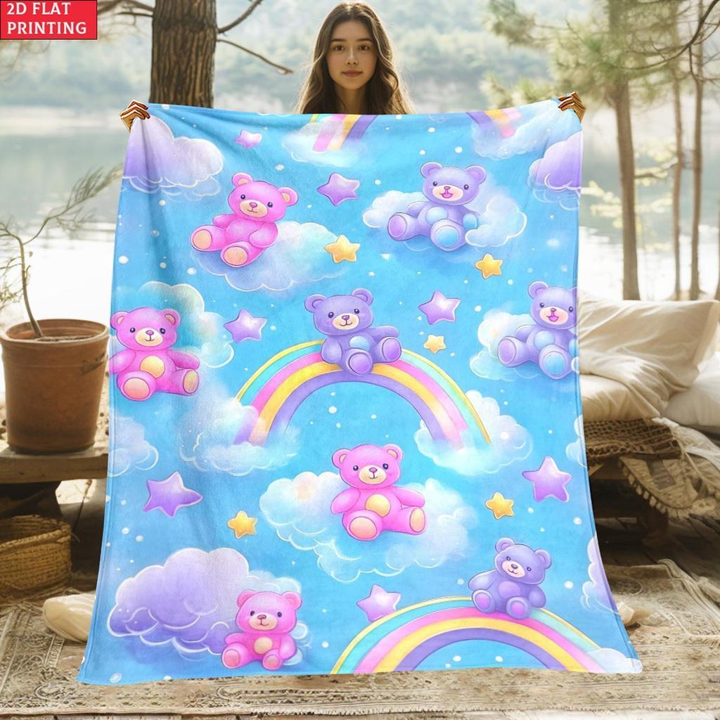 Coperta con Stampa HD 150x100cm per Pisolini in Ufficio