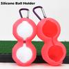 Double Storage Sleeve Golfs Balls Carriers Golfs Balls Holder Case Holder Clip Golfs Balls Holder Balls Marker Holder