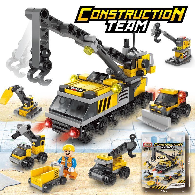 Discover The Excitement Of City Life With The Assembled Building Blocks Toy