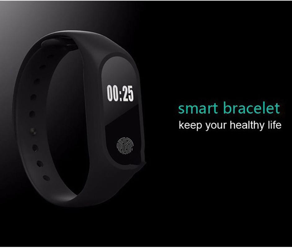 Stylish Bracelet Band 2 Bluetooth Smart Watch Featuring Heart Rate Monitor And Ip67 Waterproof Design