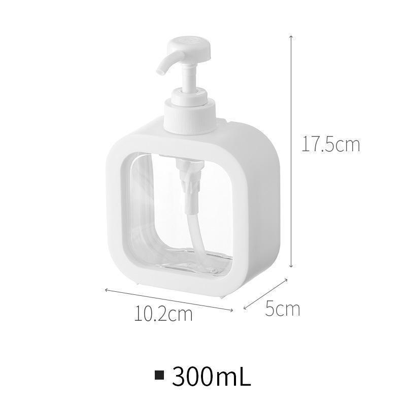 300/500 ml dávkovače mýdla do koupelny Doplňovací šampon na sprchový gel Držák na sprchový gel Přenosný cestovní dávkovač Prázdná láhev s pumpičkou do koupele