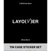 V - LAYOVER Tin Case Sticker Set