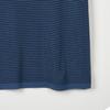 NODU Striped Ringer Short Sleeve Knit [Blue]