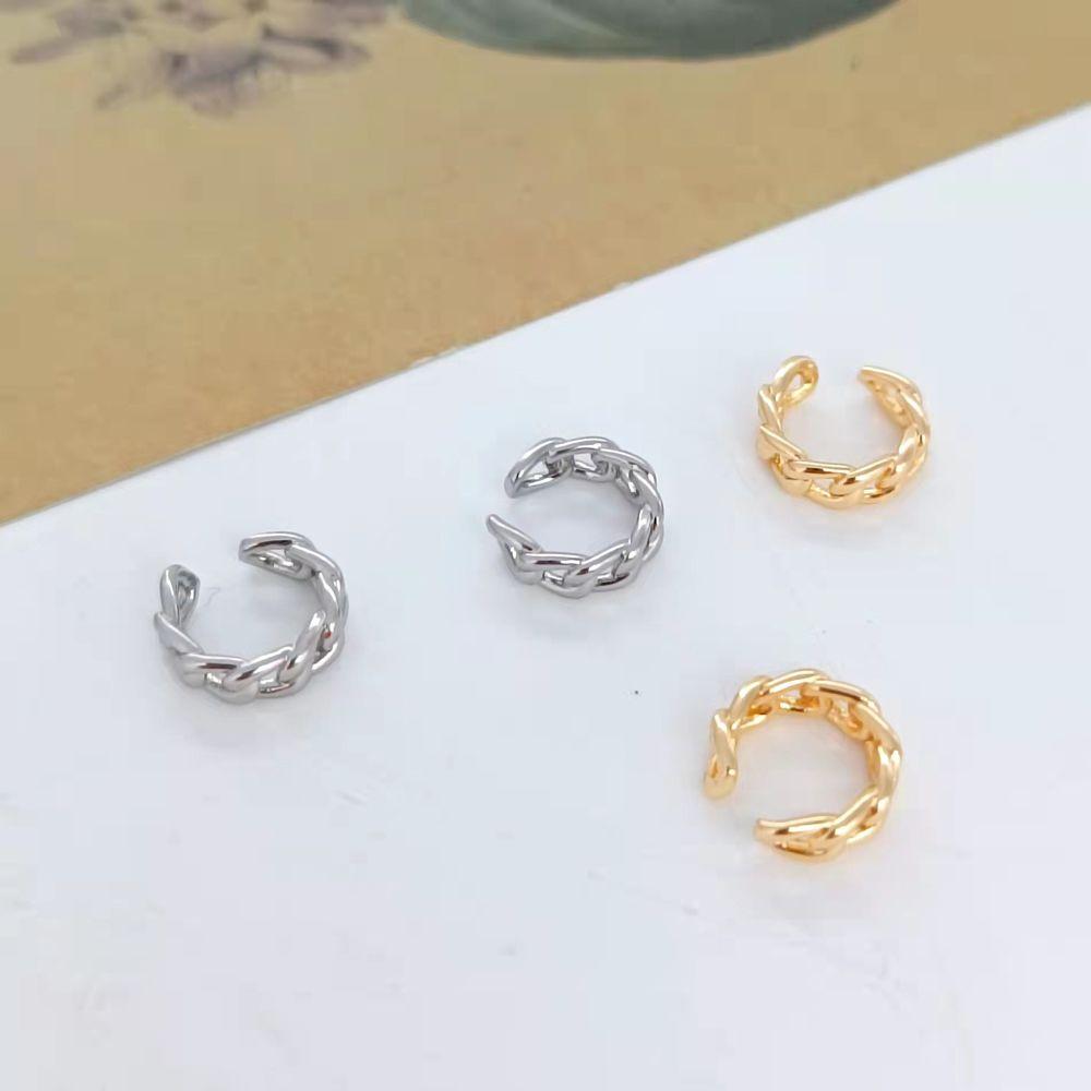 Ear Buckle Female Metal Cartilage Ear Cuff Clip Earrings Set Korean Earrings for Women Ear Clip