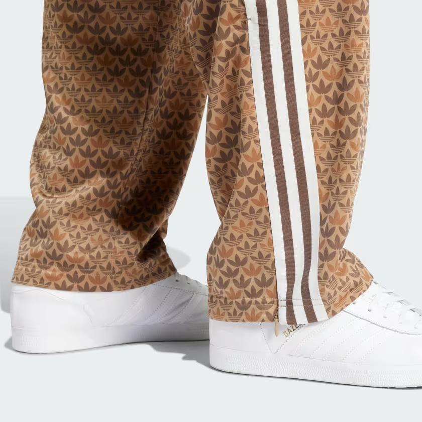 Adidas FireBird Classic Mono Track Pants Earth Strata Men Streetwear IS2922