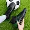 Fashion Fashion Football Boots High-top Professional Field Man Anti-Slip Soccer Cleats for Men Long Spike Grass Training Adults Soccer Shoes