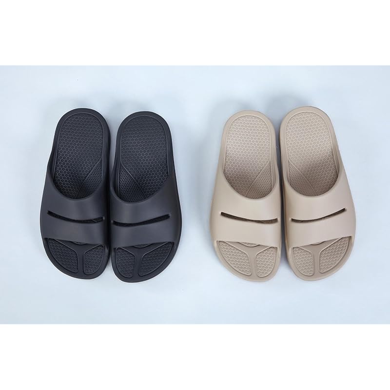 [Pansy] F902 Sandals, Recovery Sandals, Unisex, Washable, Size M, Black