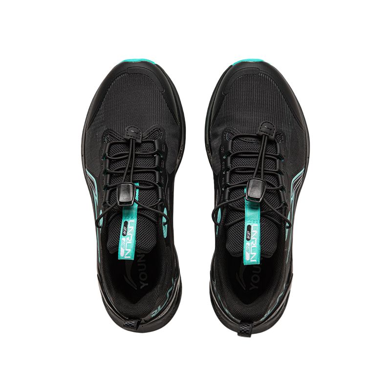 Li Ning Kids Running Comfortable Sports Training Bounce Shock Absorption Breathable Running Shoes Kids Running Shoes YKFU056-5