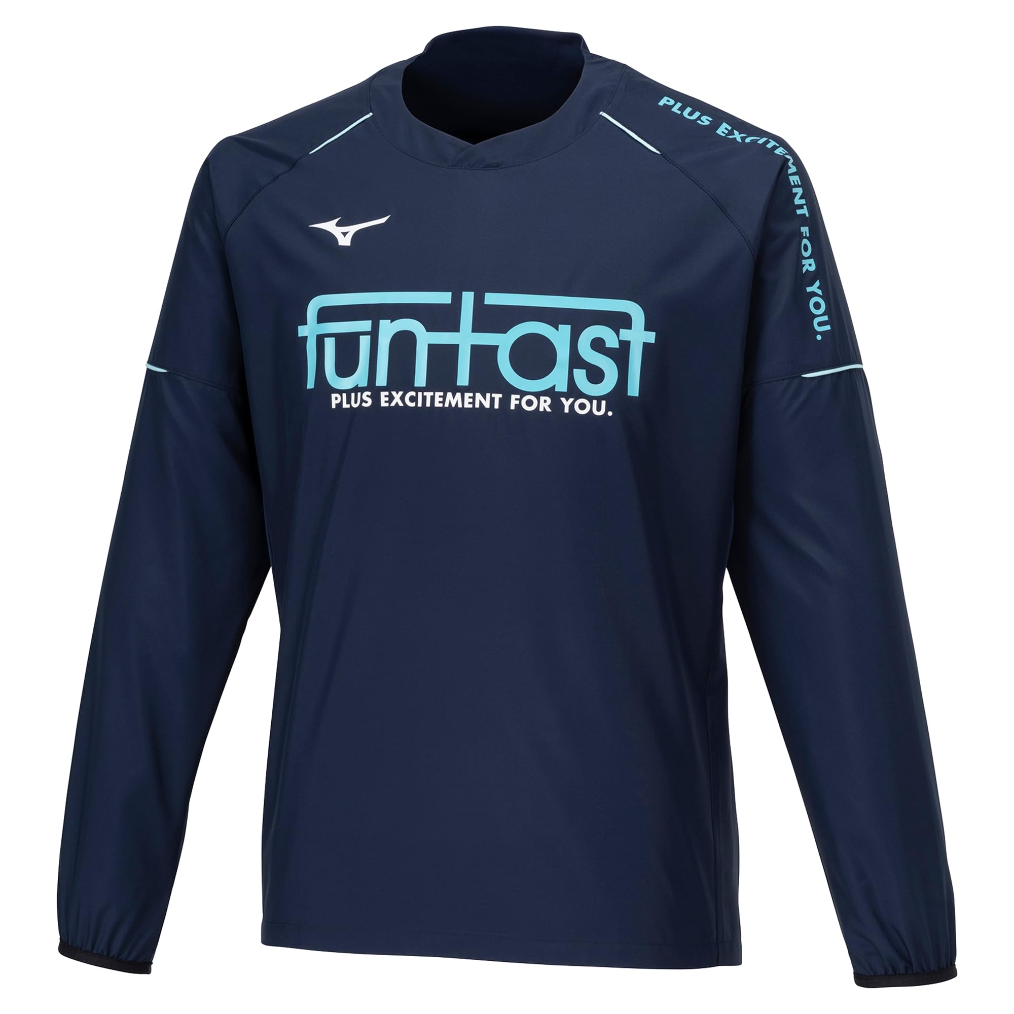 

Mizuno StandardFit V2MEA520 Volleyball Windbreaker Dress Navy x Blue Size XL Jacket, Turquoise,