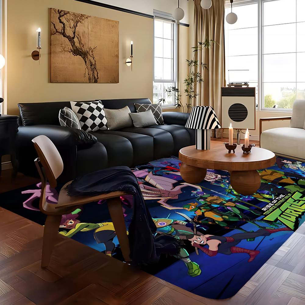 N-Ninja Turtles Kitchen Mat Cheaper Anti-slip Modern Living Room Balcony Printed Modern Home Decor