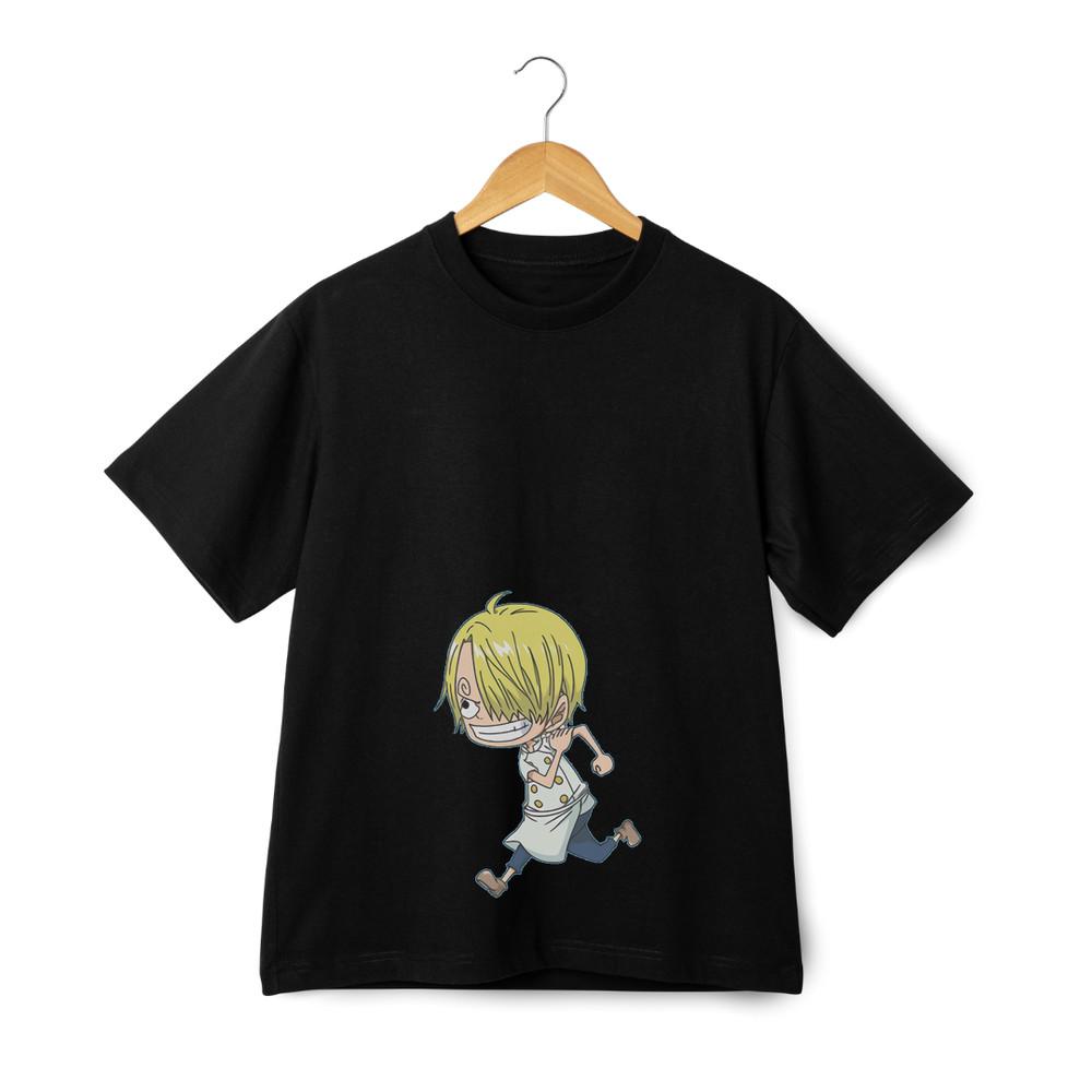 

Sanji Chibi Chef Graphic Tee - One Piece Anime Manga Cool Streetwear Tee L