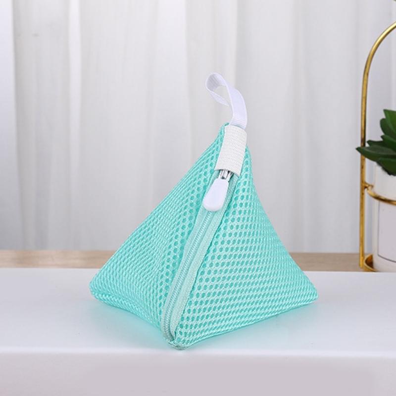 Pack Of 4 Mini Mesh Laundry Bags For Delicates Washable Multifunctional Zip Pouch For Laundry Scent Beads