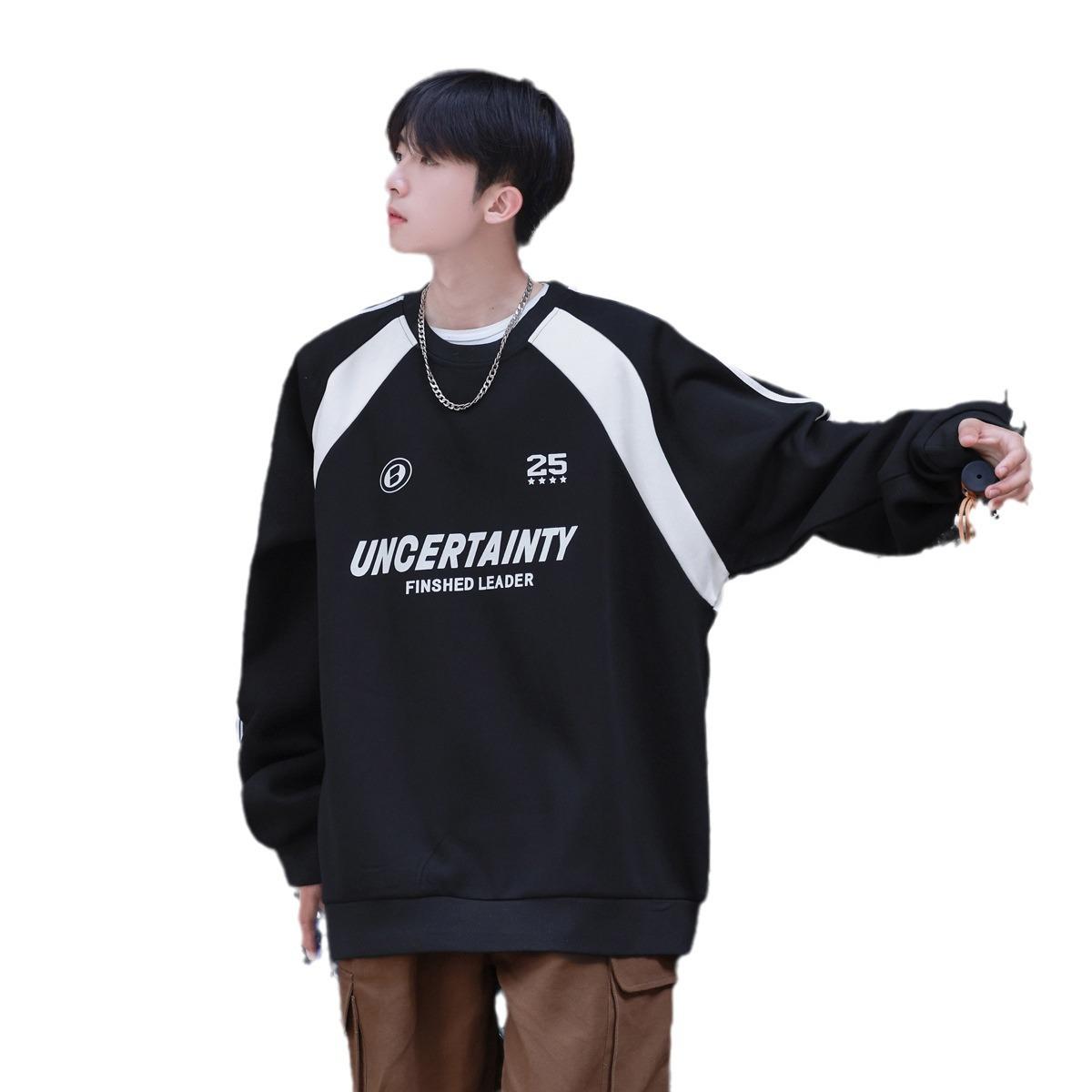 Свитер с круглым вырезом для мужчин — фото 5