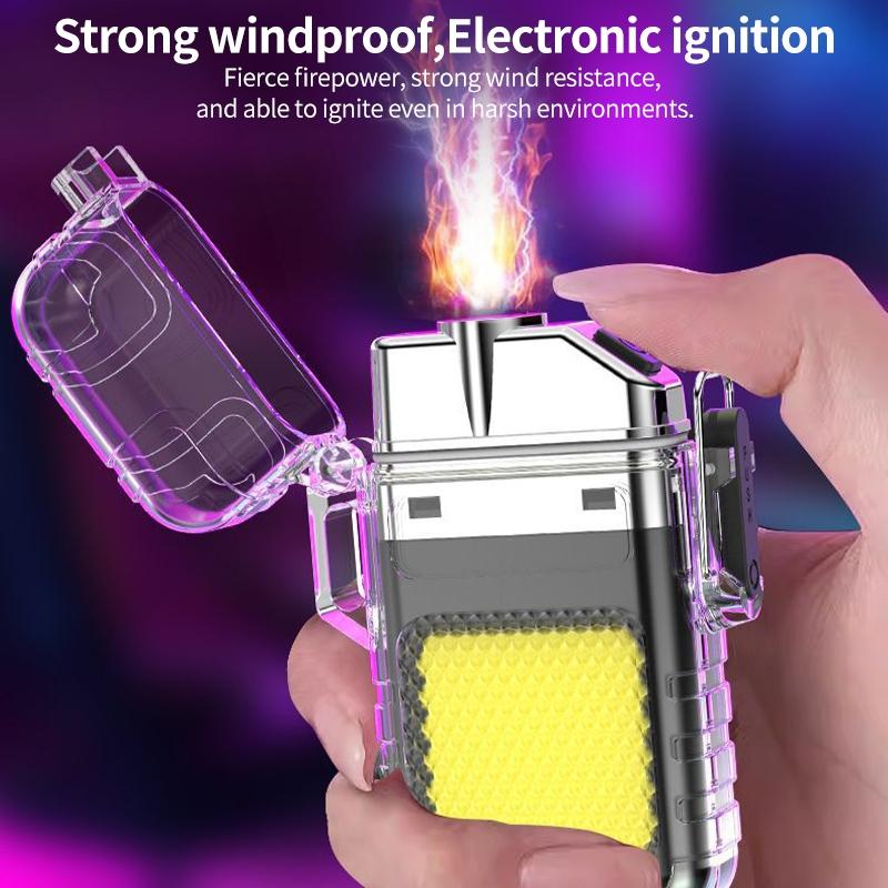 Multifunktionale Mini-COB-Schlüsselanhängerleuchte für Lade- und Wartungsarbeiten, Outdoor-Notleuchte mit Zündfunktion