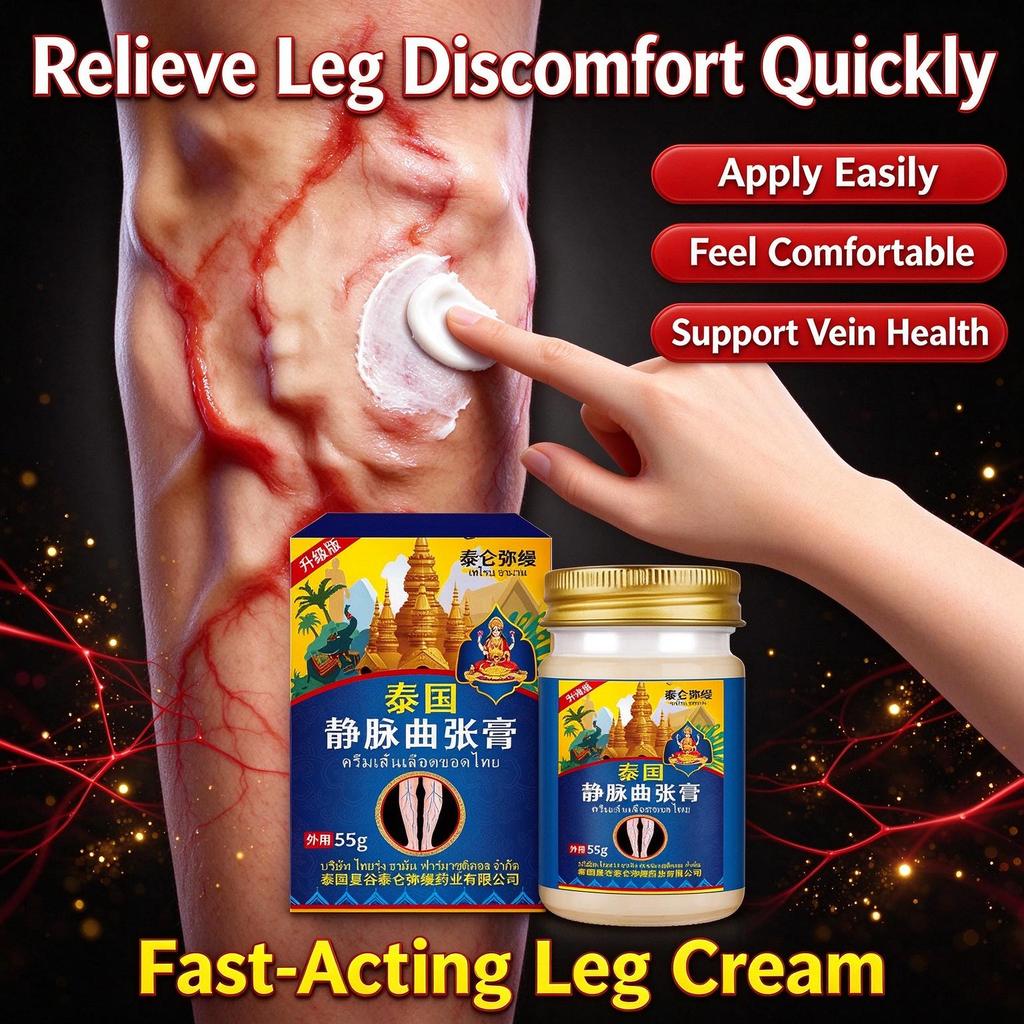 Relieve Leg Swelling Fast – Varicose Vein Cream for Legs