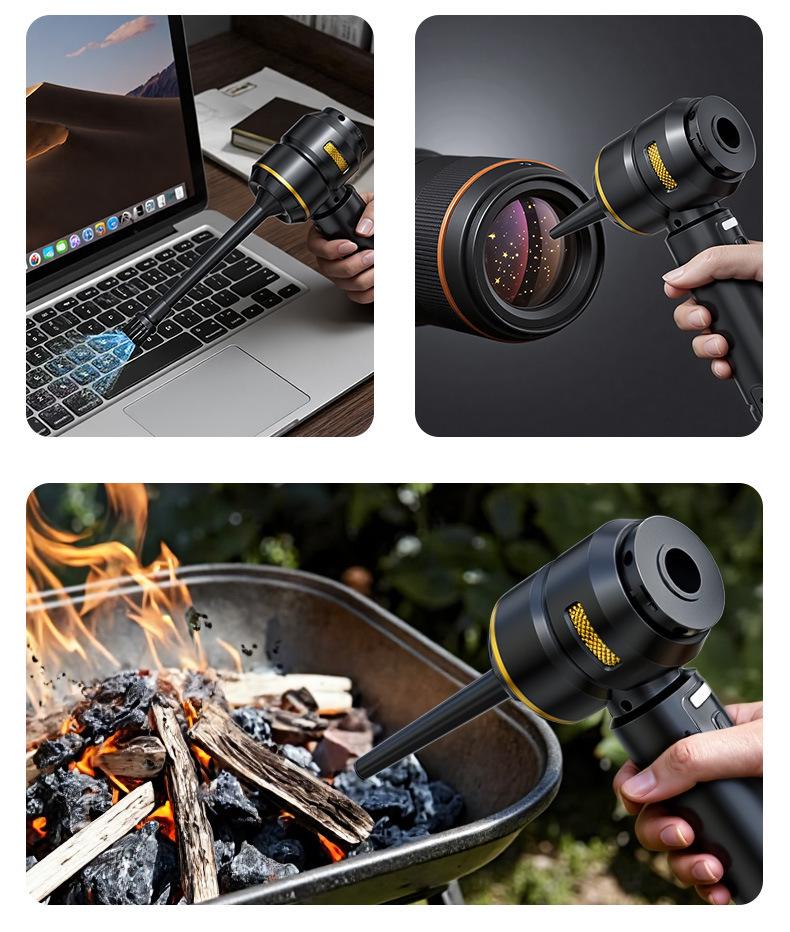 Wireless Handheld Car Vacuum Cleaner with Power Display & Brushless Motor