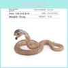 Cobra Wild Animal Snake Models Pvc Collection For Educational Display And Kids Learning