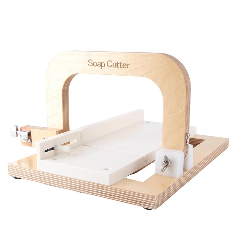 ABWR-Wooden Soap Cutter, Steel Wire Manual Making Cutting Machine Board Butter Cheese Slicer Ruler Professional